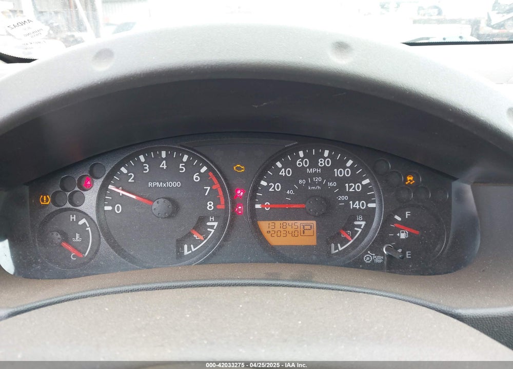 2013 NISSAN FRONTIER VIN: 1N6BD0CT4DN736013