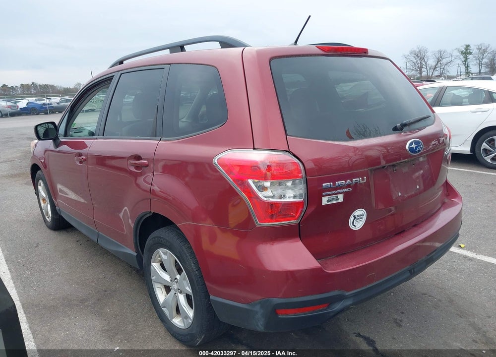 2015 SUBARU FORESTER 2.5I PREMIUM VIN: JF2SJADC5FH420168
