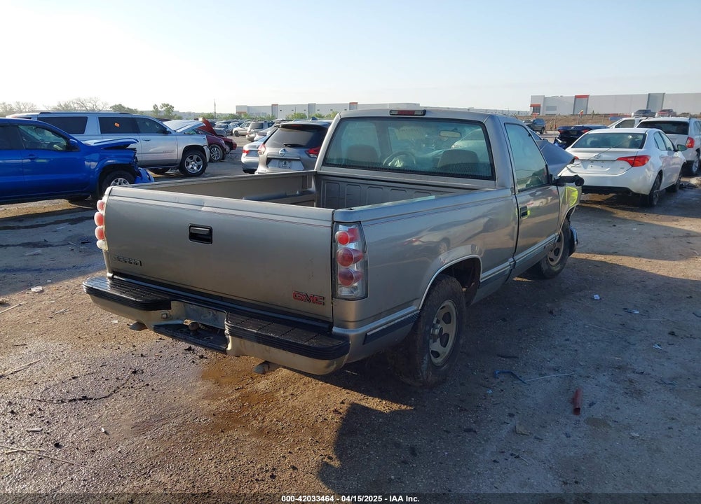 1998 GMC SIERRA 1500 VIN: 1GTEC14W0WZ553723