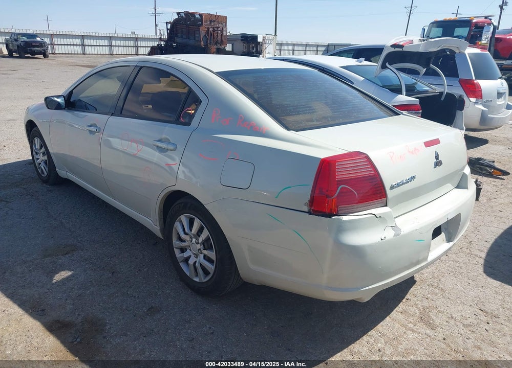 2007 MITSUBISHI GALANT ES/SE VIN: 4A3AB36F87E038727