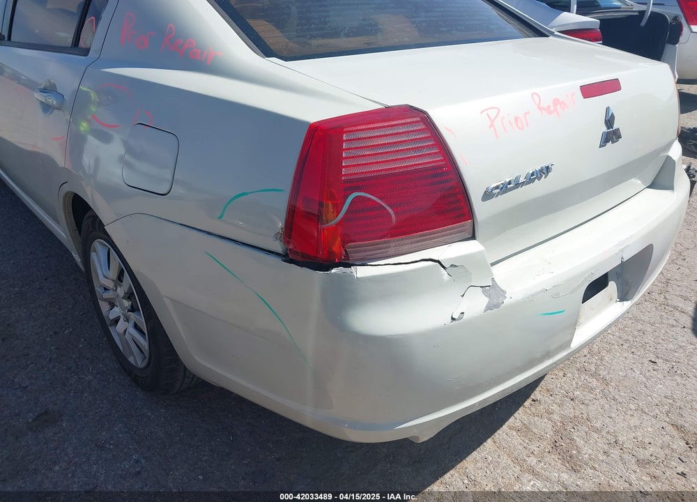 2007 MITSUBISHI GALANT ES/SE VIN: 4A3AB36F87E038727