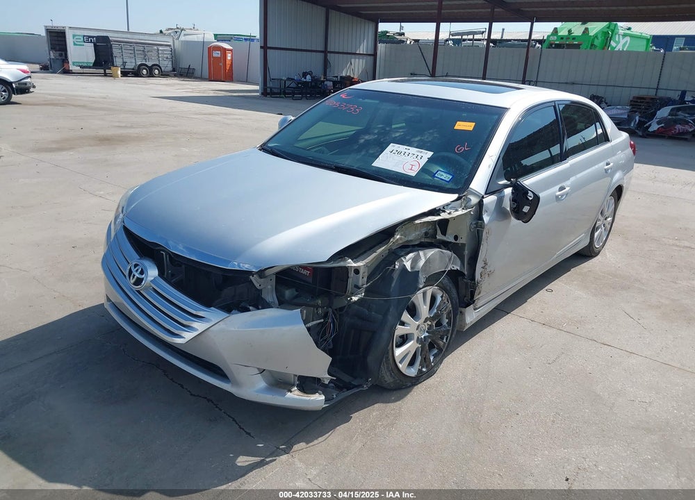 2011 TOYOTA AVALON VIN: 4T1BK3DB9BU424686