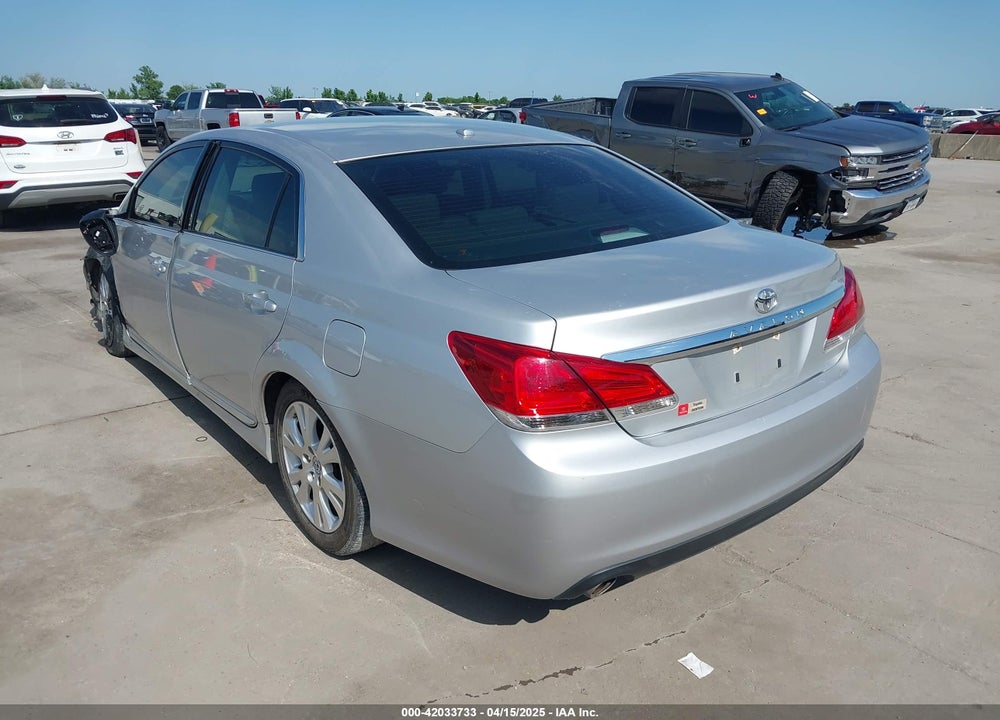 2011 TOYOTA AVALON VIN: 4T1BK3DB9BU424686