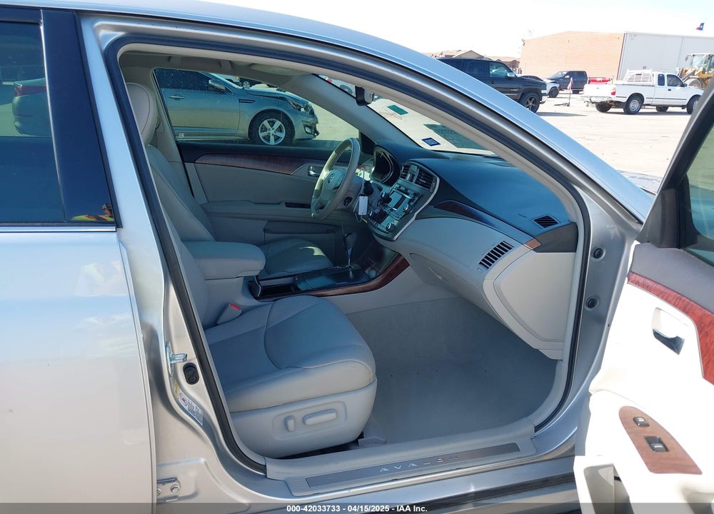 2011 TOYOTA AVALON VIN: 4T1BK3DB9BU424686