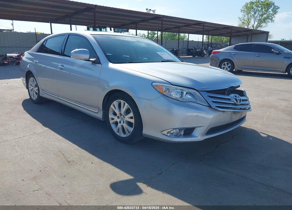 2011 TOYOTA AVALON VIN: 4T1BK3DB9BU424686