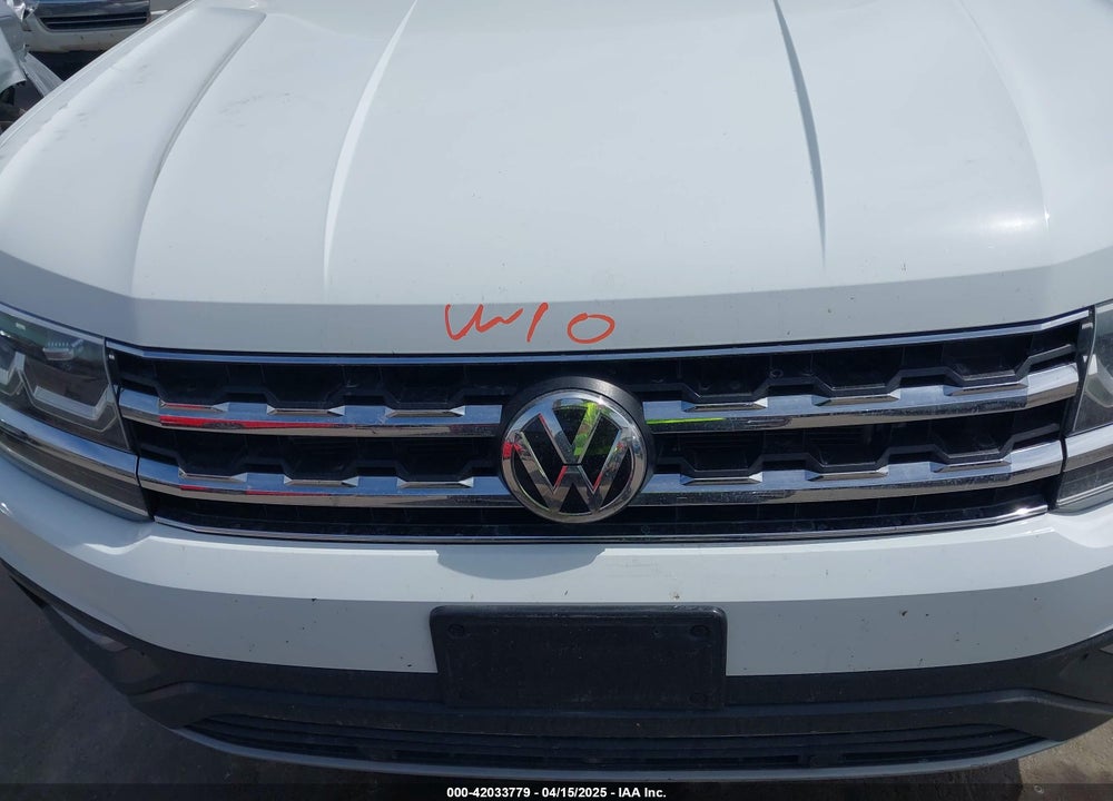 2019 VOLKSWAGEN ATLAS 3.6L V6 SEL PREMIUM VIN: 1V2NR2CA2KC530661