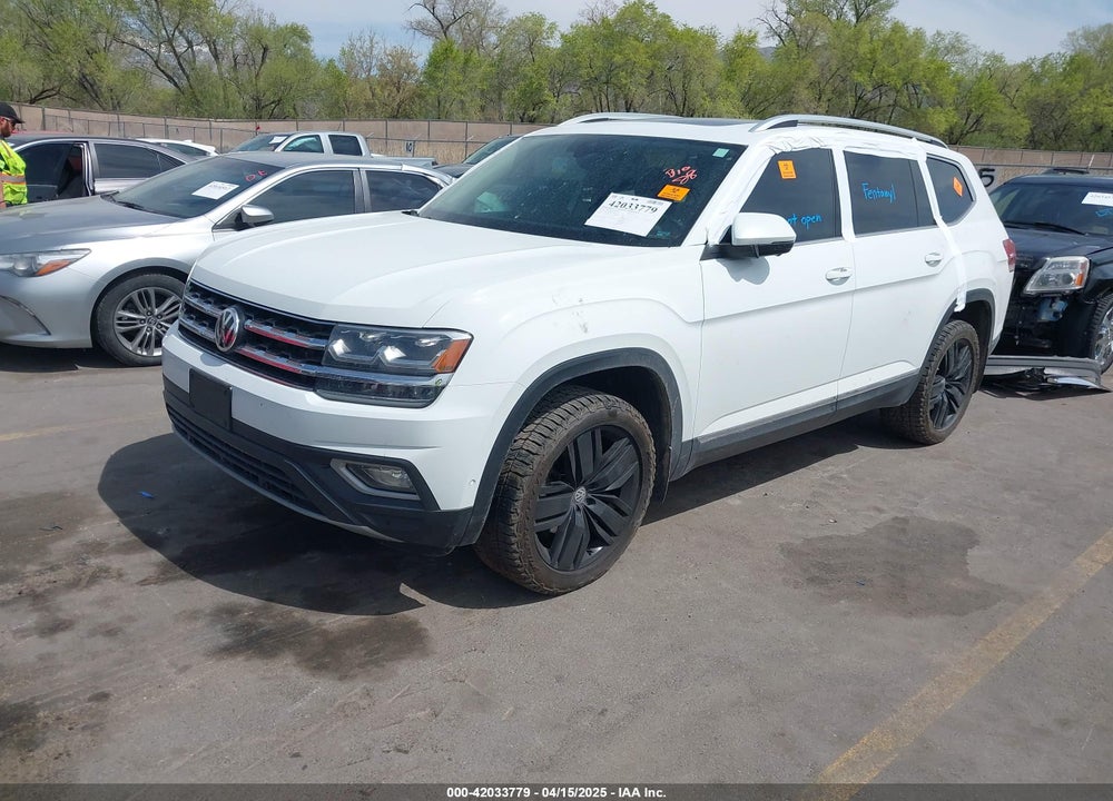 2019 VOLKSWAGEN ATLAS 3.6L V6 SEL PREMIUM VIN: 1V2NR2CA2KC530661