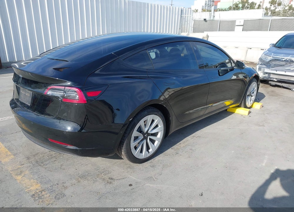 2021 TESLA MODEL 3 STANDARD RANGE PLUS REAR-WHEEL DRIVE VIN: 5YJ3E1EA7MF937392