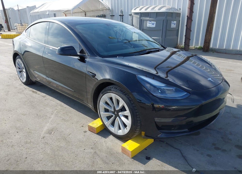 2021 TESLA MODEL 3 STANDARD RANGE PLUS REAR-WHEEL DRIVE VIN: 5YJ3E1EA7MF937392