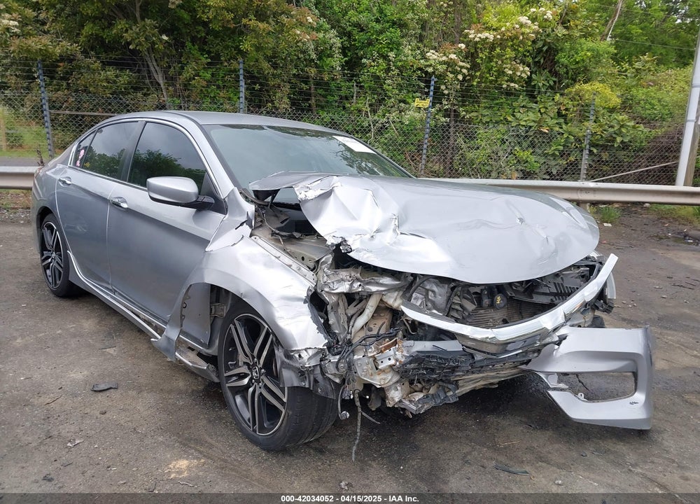 2016 HONDA ACCORD SPORT VIN: 1HGCR2F50GA077748
