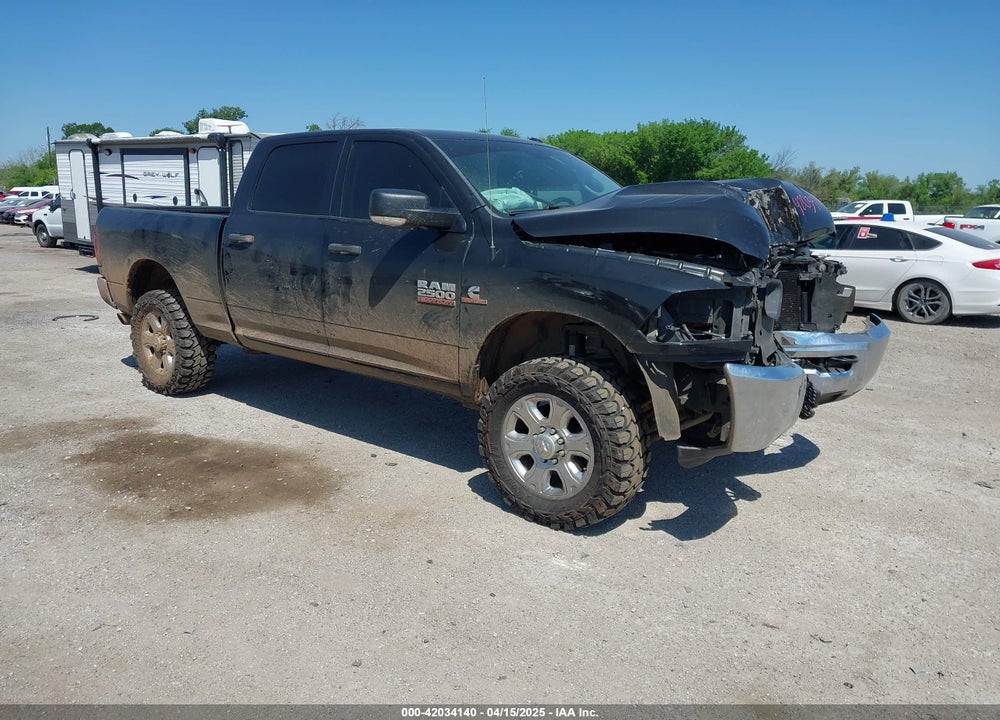 2016 RAM 2500 SLT VIN: 3C6UR5DL0GG191506