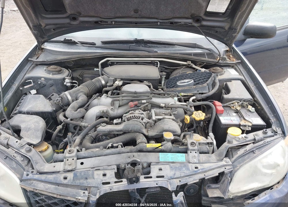 2006 SUBARU IMPREZA 2.5I VIN: JF1GG67606H821252