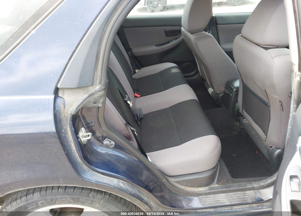 2006 SUBARU IMPREZA 2.5I VIN: JF1GG67606H821252
