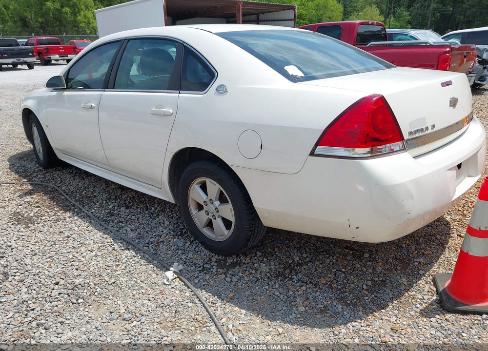 2009 CHEVROLET IMPALA LT VIN: 2G1WT57K791150249