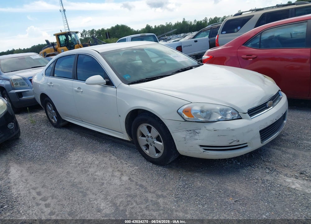 2009 CHEVROLET IMPALA LT VIN: 2G1WT57K791150249