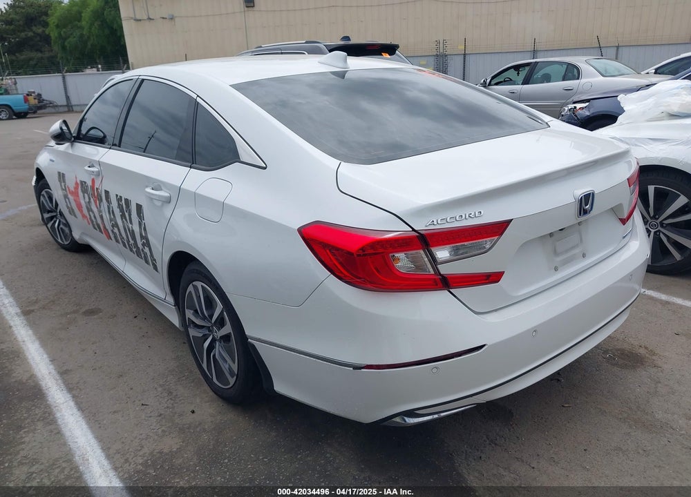 2021 HONDA ACCORD HYBRID EX-L VIN: 1HGCV3F55MA012648