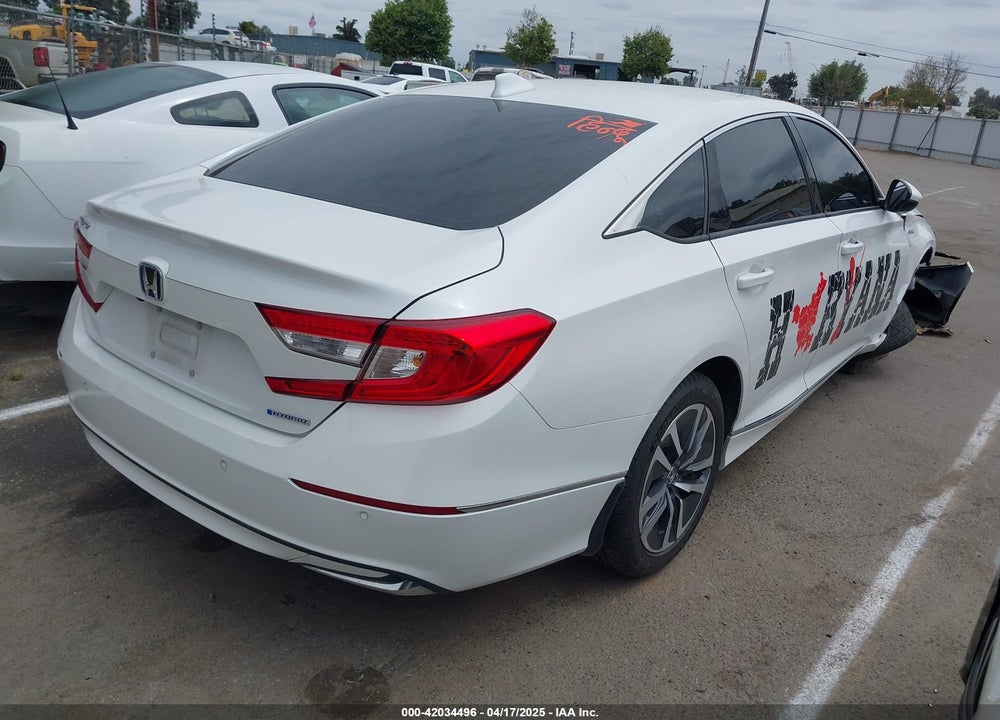 2021 HONDA ACCORD HYBRID EX-L VIN: 1HGCV3F55MA012648