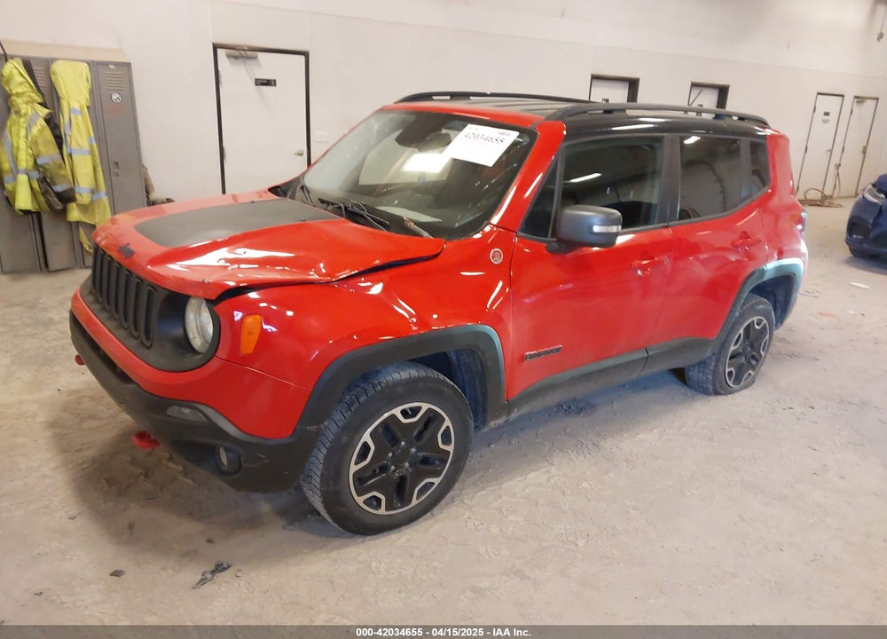 2016 JEEP RENEGADE TRAILHAWK VIN: ZACCJBCT2GPE17426