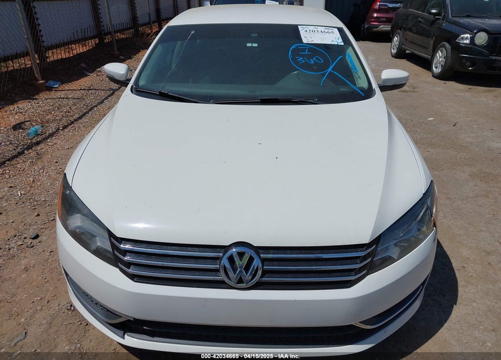 2015 VOLKSWAGEN PASSAT 1.8T WOLFSBURG EDITION VIN: 1VWAT7A33FC047606
