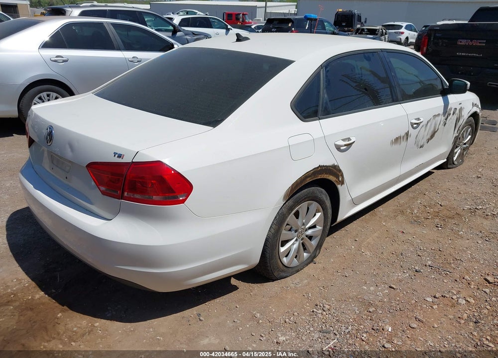 2015 VOLKSWAGEN PASSAT 1.8T WOLFSBURG EDITION VIN: 1VWAT7A33FC047606
