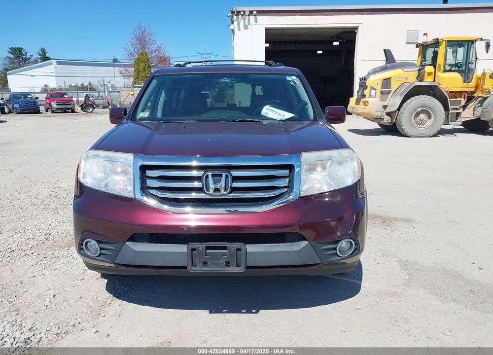 2014 HONDA PILOT EX-L VIN: 5FNYF4H51EB014877