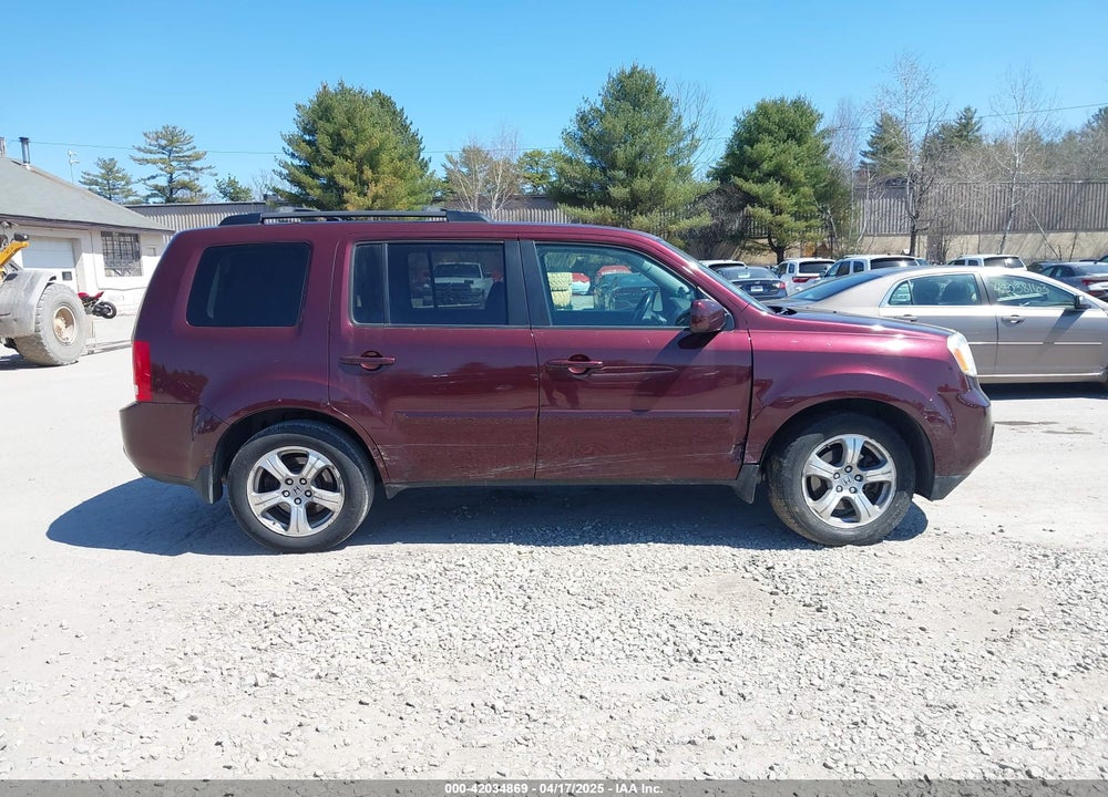 2014 HONDA PILOT EX-L VIN: 5FNYF4H51EB014877