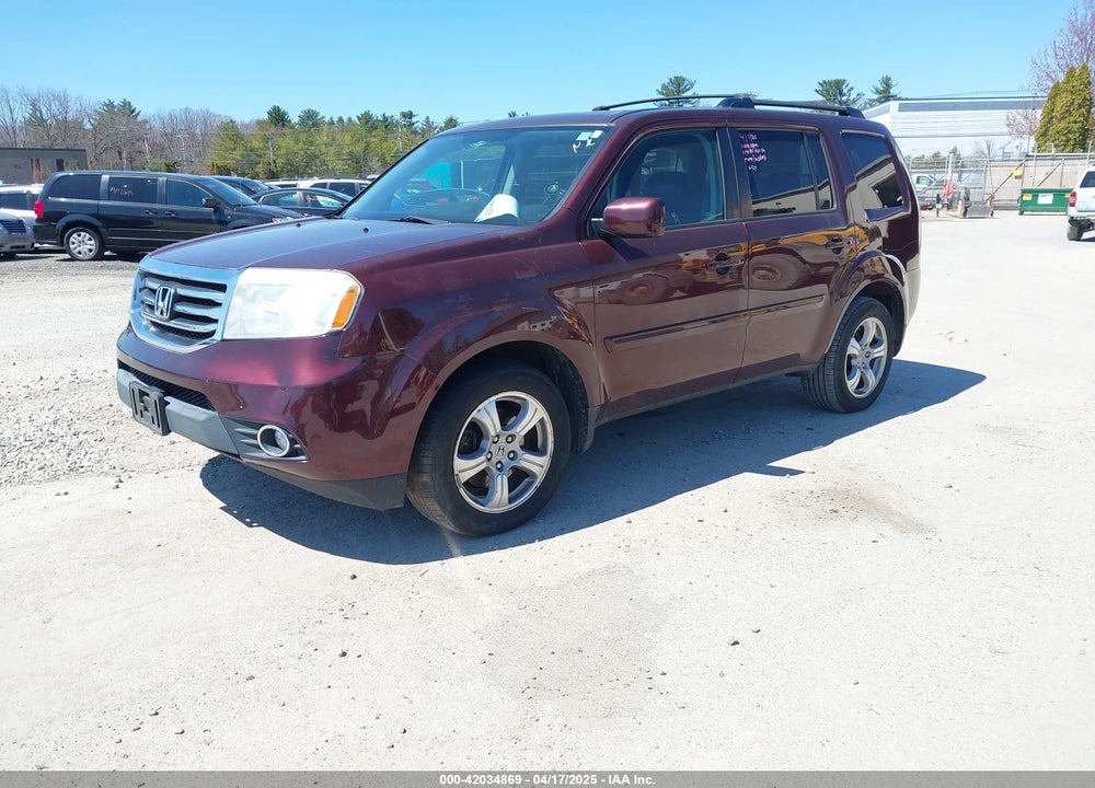 2014 HONDA PILOT EX-L VIN: 5FNYF4H51EB014877