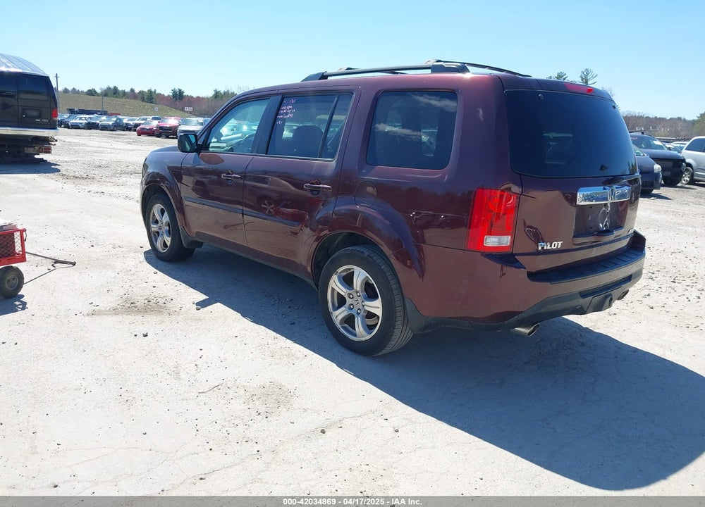2014 HONDA PILOT EX-L VIN: 5FNYF4H51EB014877