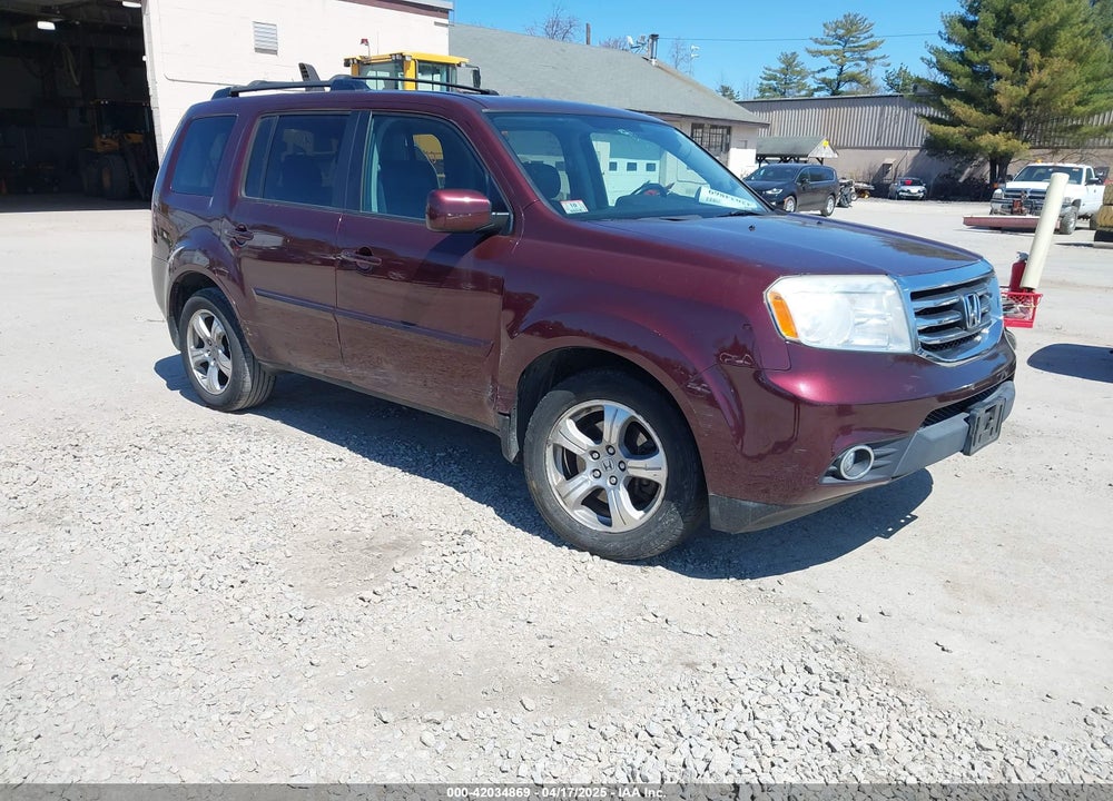 2014 HONDA PILOT EX-L VIN: 5FNYF4H51EB014877