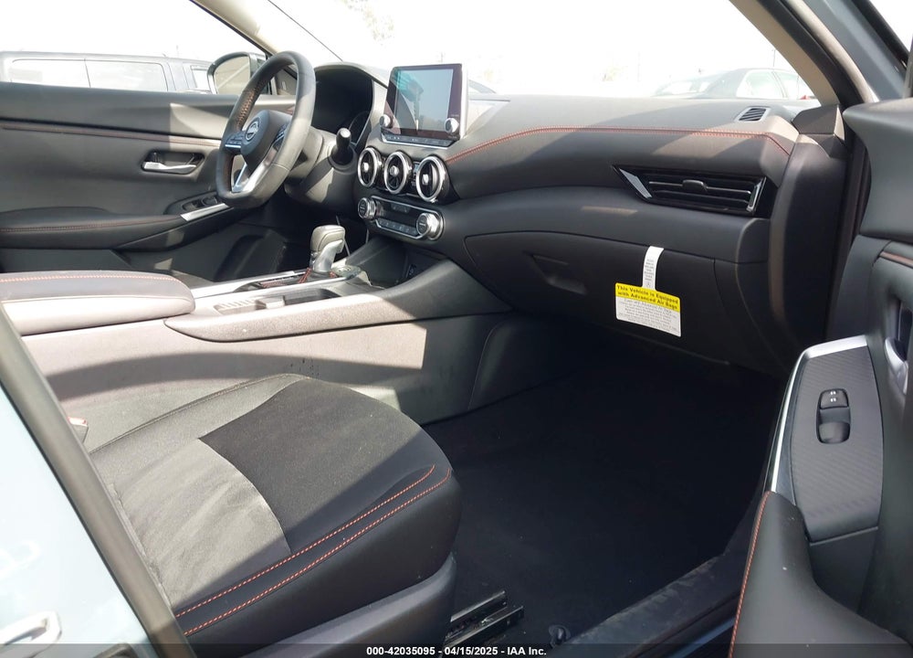 2025 NISSAN SENTRA SR VIN: 3N1AB8DV8SY229850