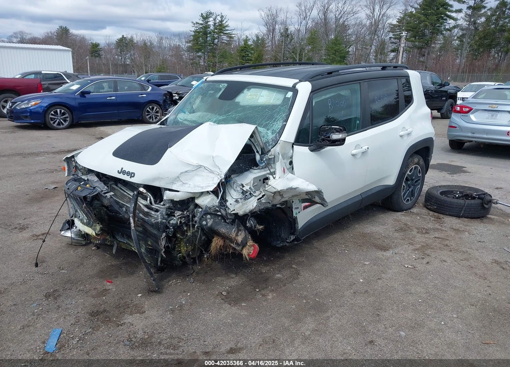 2016 JEEP RENEGADE VIN: ZACCJBCT4GPD12242