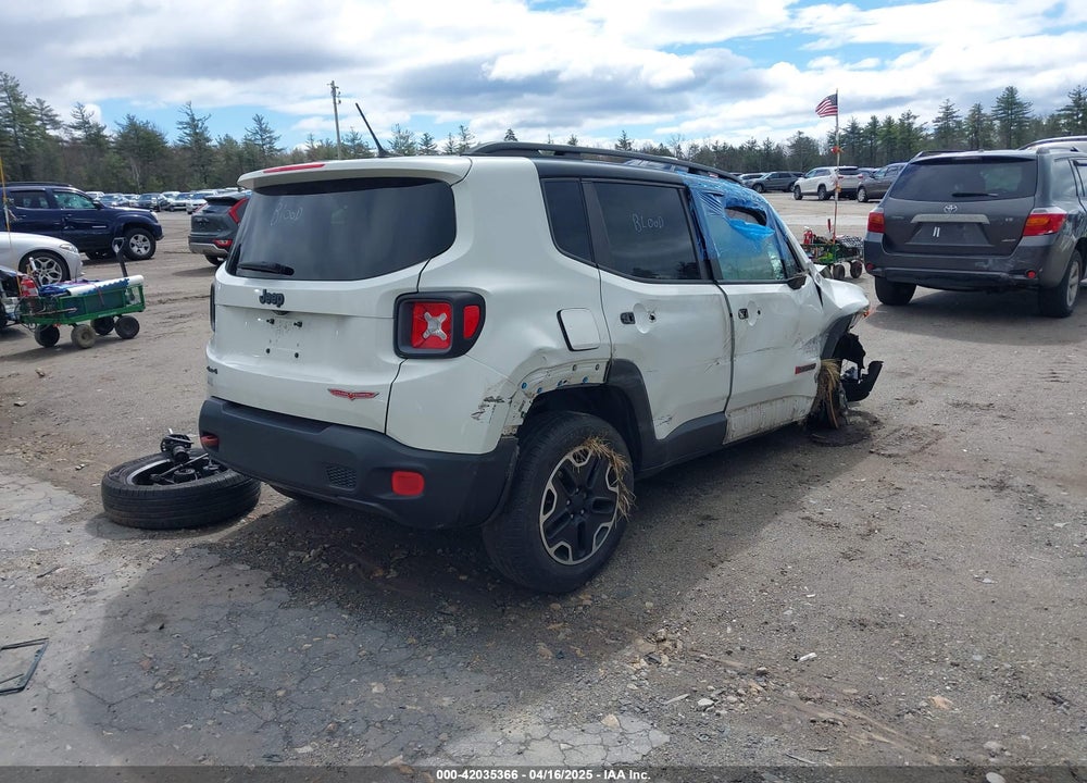 2016 JEEP RENEGADE VIN: ZACCJBCT4GPD12242