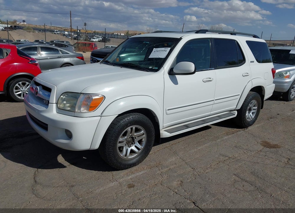 2005 TOYOTA SEQUOIA SR5 V8 VIN: 5TDBT44A75S257722