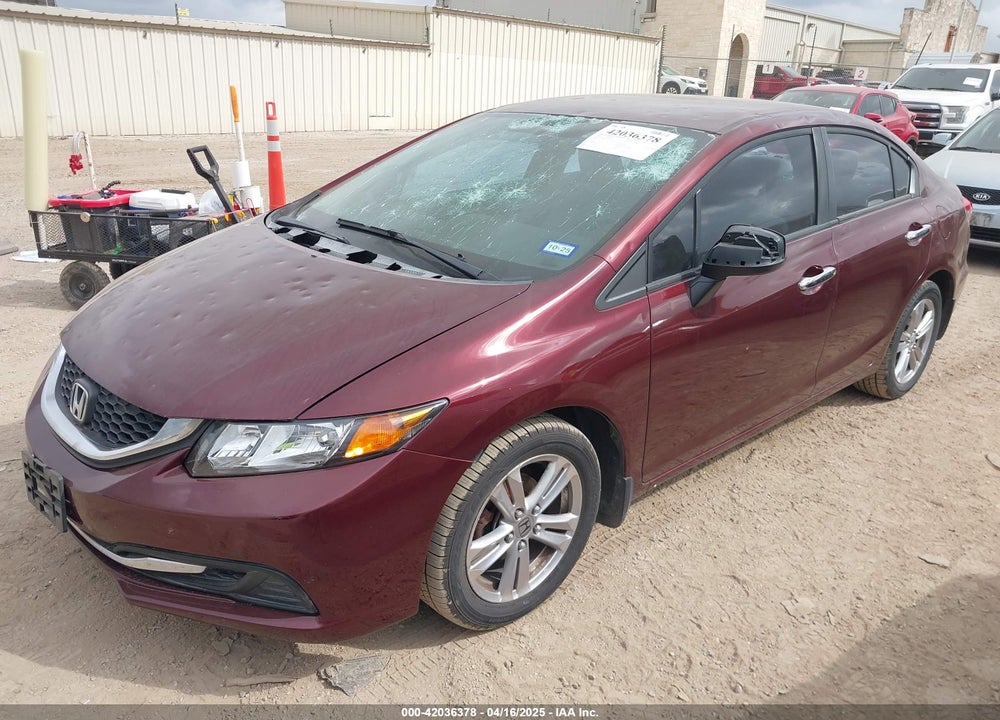 2013 HONDA CIVIC VIN: 19XFB2F58DE031562