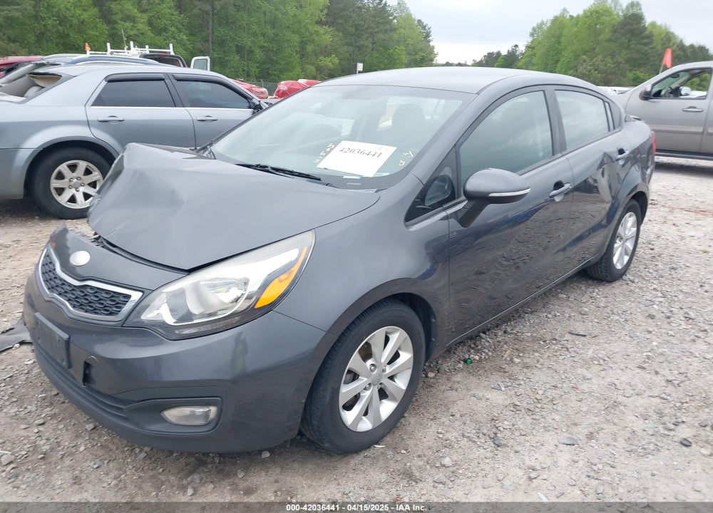2013 KIA RIO VIN: KNADN4A34D6285952