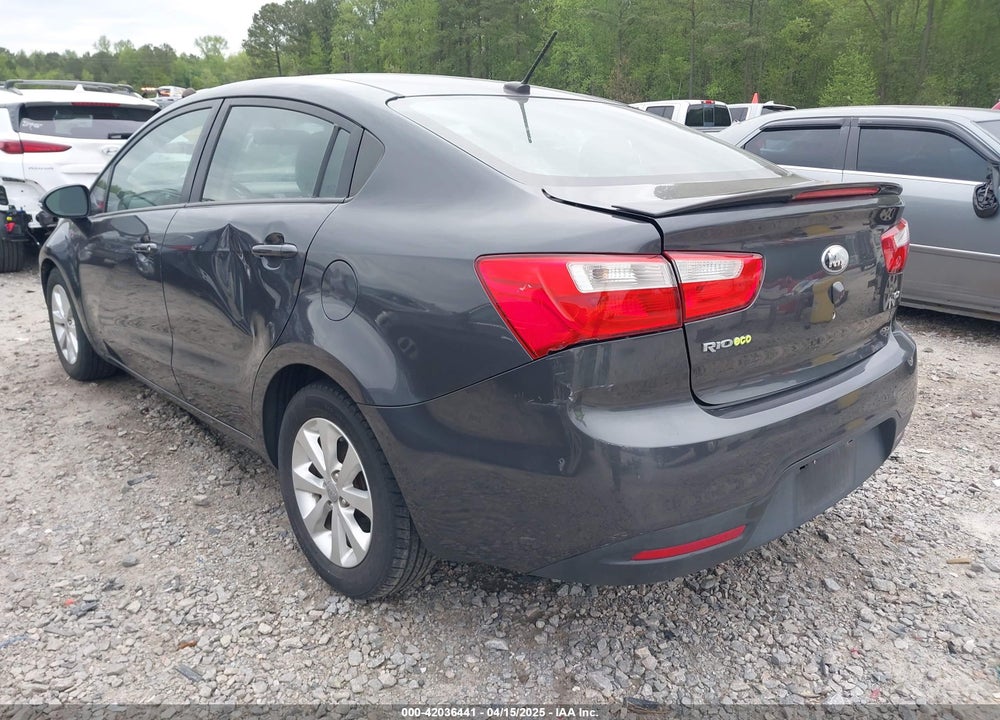 2013 KIA RIO VIN: KNADN4A34D6285952