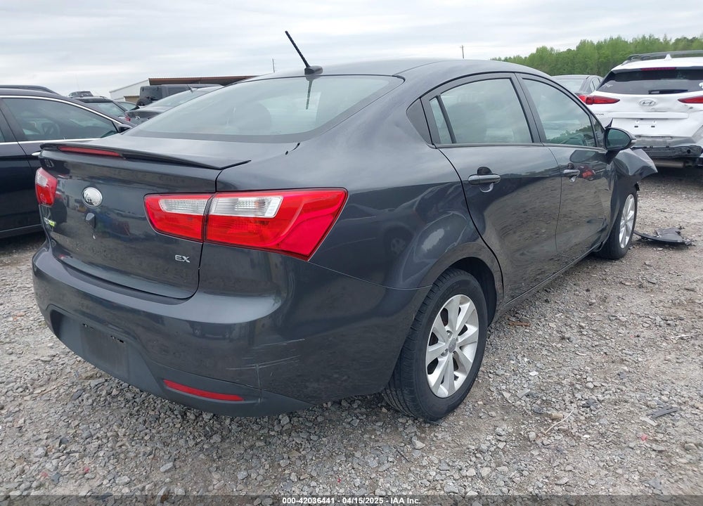2013 KIA RIO VIN: KNADN4A34D6285952