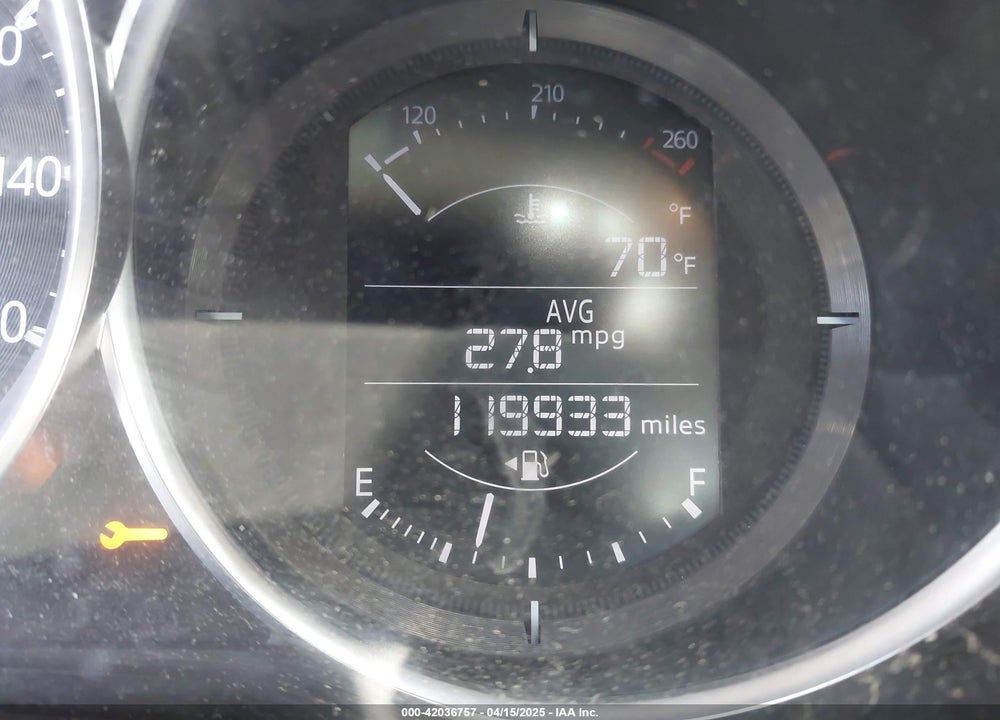 2017 MAZDA 6 VIN: JM1GL1V5XH1115422
