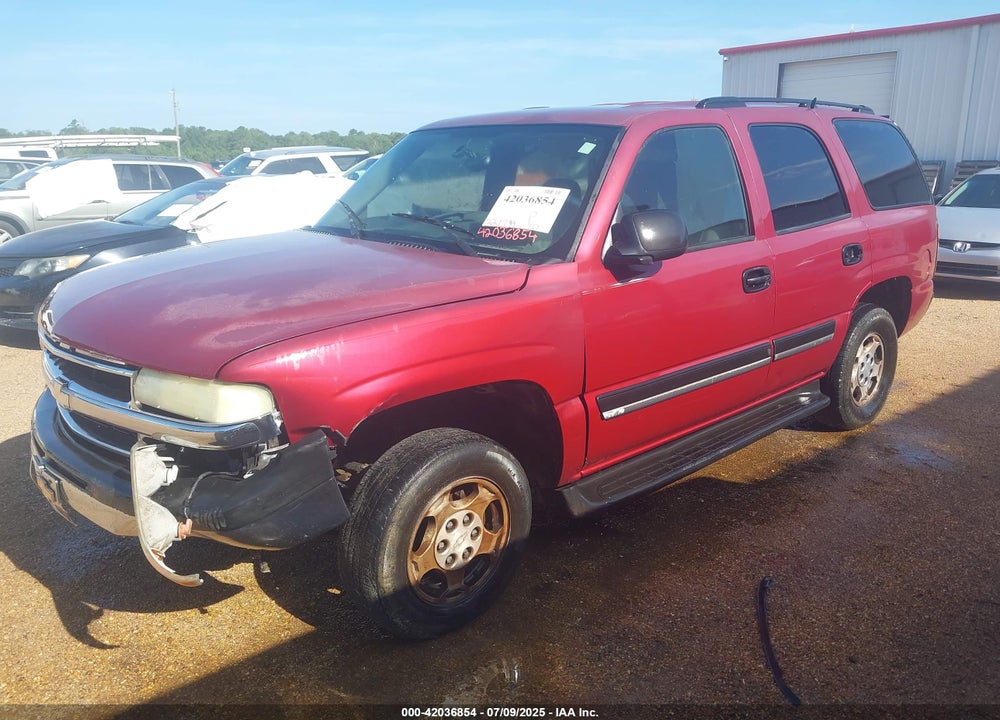 2004 CHEVROLET TAHOE C1500 VIN: 1GNEC13V54R312043
