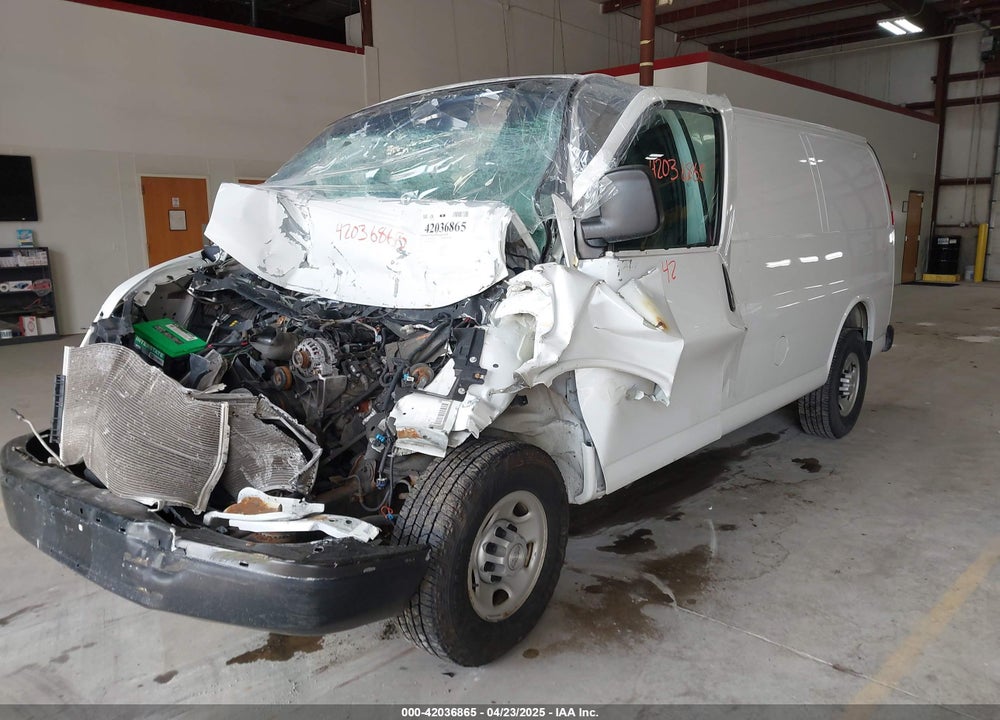 2017 CHEVROLET EXPRESS 2500 WORK VAN VIN: 1GCWGAFF3H1323763