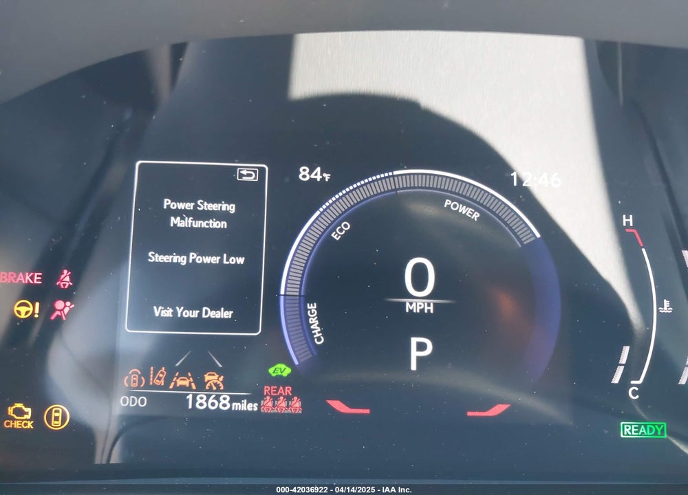 2025 LEXUS UX 300H VIN: JTHYBJAH2S2011577