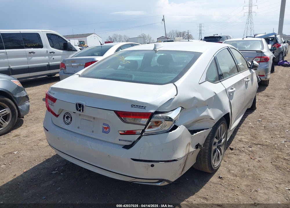 2021 HONDA ACCORD HYBRID EX-L VIN: 1HGCV3F59MA023409