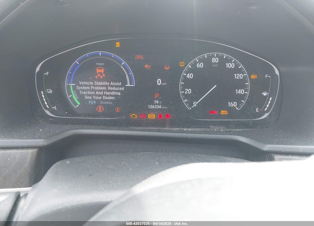 2021 HONDA ACCORD HYBRID EX-L VIN: 1HGCV3F59MA023409