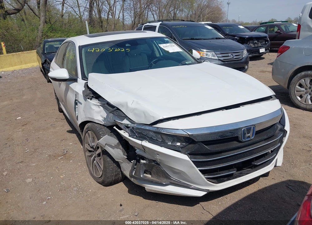 2021 HONDA ACCORD HYBRID EX-L VIN: 1HGCV3F59MA023409