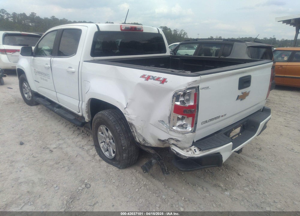2017 CHEVROLET COLORADO WT VIN: 1GCGTBEN6H1205561