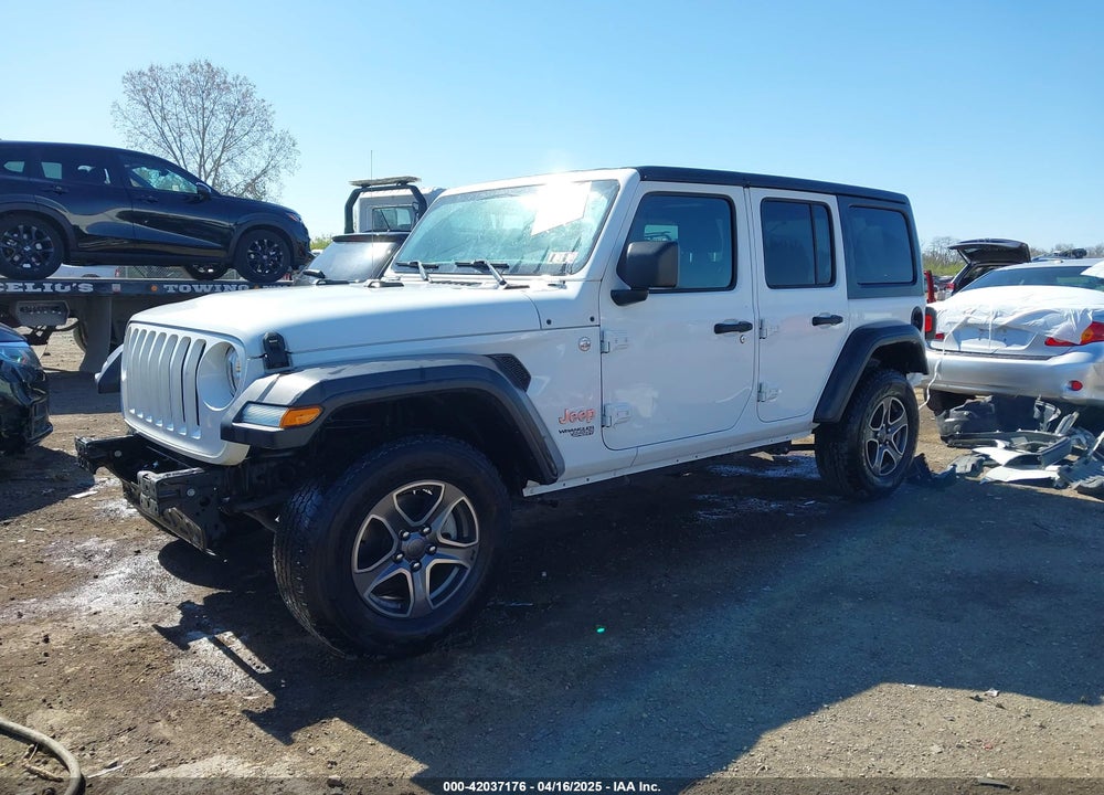 2018 JEEP WRANGLER UNLIMITED SPORT S 4X4 VIN: 1C4HJXDG8JW117341