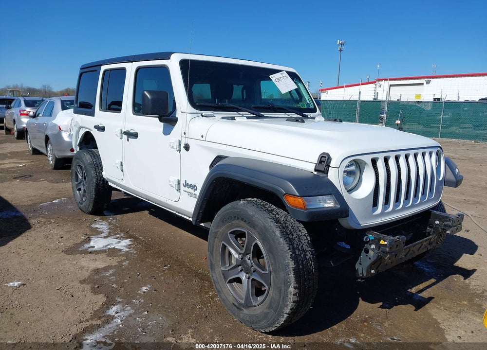 2018 JEEP WRANGLER UNLIMITED SPORT S 4X4 VIN: 1C4HJXDG8JW117341