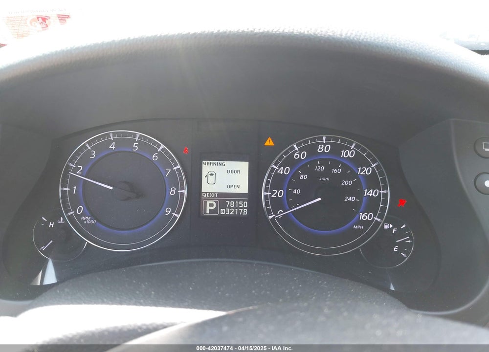 2012 INFINITI EX35 JOURNEY VIN: JN1AJ0HR7CM451544