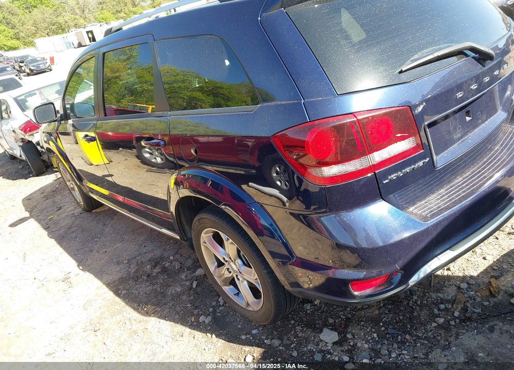 2017 DODGE JOURNEY CROSSROAD VIN: 3C4PDCGB2HT676136