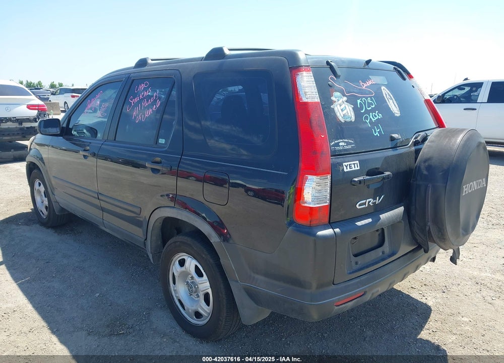 2006 HONDA CR-V LX VIN: JHLRD68516C010559